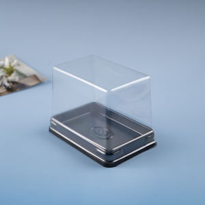 Fulansweet Transparent Blister boîte CONGELÉ prêt repas DESSERT GÂTEAU chocolat frais CRÈME Tiramisu Apéritif Avec Livraison Rapide - Product Image 3