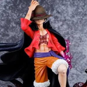 Figura de PVC de Anime de Luffy de 24 CM con Doble Cabeza, Regalo Coleccionable para Comic Con - Product Image 3
