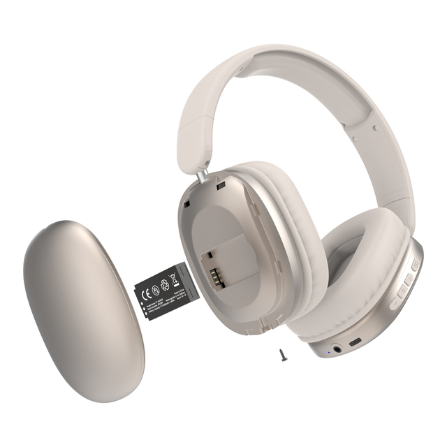 Wireless Gaming Headset With Microphone Oem Bluetooth Headphones With Replaceable Battery