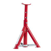 Support de levage pliable en acier 3T, trépied de sécurité automobile avec réglage à 5 vitesses, support universel pour garage et atelier