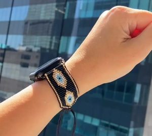 <span class=keywords><strong>Bracelet</strong></span> de montre intelligente pour femmes, <span class=keywords><strong>bracelet</strong></span> de montre en perles Miyuki, <span class=keywords><strong>bijoux</strong></span> à franges, 38 mm, 40 mm, 42 mm, 44 mm, pour <span class=keywords><strong>Apple</strong></span> <span class=keywords><strong>Watch</strong></span> - Product Image 1