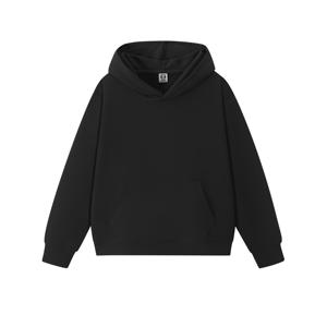 Sudadera con capucha de lana de talla grande para hombre Hiphop Street para Otoño/Invierno, sudadera de tendencia de Color sólido con capucha para colgar cita entrenamiento de baile - Product Image 5