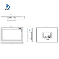 Panneau de commande tactile Siemens 6AV2124-0XC02-0AX1 SIMATIC HMI TP2200, écran TFT large de 22 pouces, 1920x1080