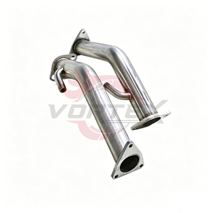 ท่อทดสอบแรงดันสูง Vortex SS304 สำหรับ Nissan 370Z Z34 350Z Z33 Infiniti G35 G37 VQ35 VQ37 V6 ชุดท่อไอเสียเพิ่มประสิทธิภาพ - Product Image 2