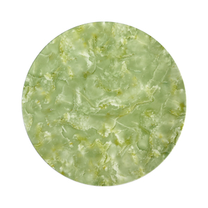 Green Plates Ceramic Customization Plates <b>Dinnerware</b> Luxury Weddings Restaurants Hotels Porcelain <b>8</b> - Inch Dinner Plate - Product Image 2