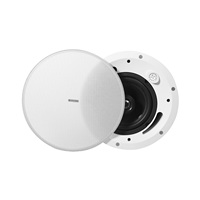 Haut-parleur de plafond ABS 100V 70V 8 Ohm 4 pouces 40W avec dôme métallique pour audio commercial