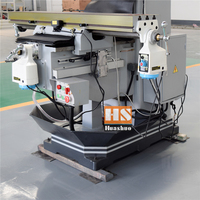 X6325D HUASHUO Tour de fraisage CNC portable, table de levage verticale robuste, neuve/occasion, multifonction, manuelle ou motorisée