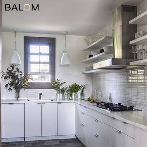 Gabinetes <span class=keywords><strong>de</strong></span> cocina <span class=keywords><strong>de</strong></span> armario <span class=keywords><strong>pintado</strong></span> con laca mate blanca <span class=keywords><strong>de</strong></span> lujo <span class=keywords><strong>de</strong></span> gama alta personalizados modulares modernos contemporáneos con estantes <span class=keywords><strong>de</strong></span> isla - Product Image 2