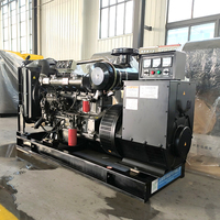 Offener Typ 25kVA 30kVA 40kVA 50kVA Wasserkühlung 3-Phasen 220V Kommerzieller Dieselgenerator mit Motor