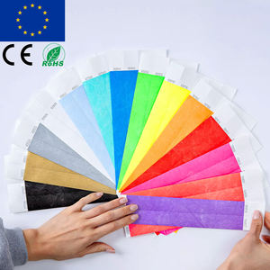 Tyvek Pulseras Antimanipulación, Bandas Impresas Personalizadas para Eventos, Pases Desechables Impermeables y Transpirables para Eventos Deportivos - Product Image 1