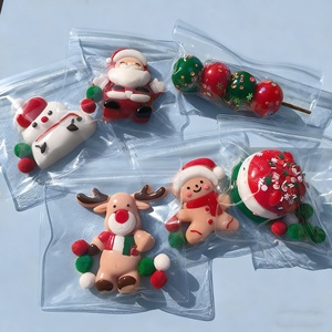 Juguete Antiestrés de Navidad, Material TPR, Multicolor, Forma Creativa de Alta Estética, Lindo, para Unisex, Edades 2+ - Product Image 1