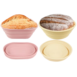 Panier d'épreuvage en silicone pour pain au levain, <span class=keywords><strong>kit</strong></span> de démarrage pour pain au levain - Product Image 3