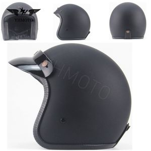 Casques de <span class=keywords><strong>moto</strong></span> DOT Classic Retro Vintage Open Face Jet Helm Cascos-motociclet <span class=keywords><strong>pour</strong></span> <span class=keywords><strong>Harley</strong></span> <span class=keywords><strong>Davidson</strong></span> Honda Cafe Racer Universal - Product Image 3