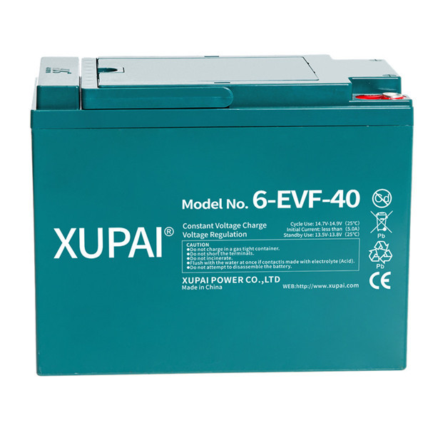 Hot Selling 6-EVF-40 60Volt Rickshaw E-Bike Battery Brand Manufacturer's 48V/12V Sealed Lead Acid Golf Cart Battery 12AH