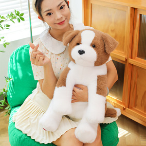 Peluche de Perro Grande con Logotipo Personalizado, Husky, West Highland White Terrier, Labrador <span class=keywords><strong>Retriever</strong></span>, <span class=keywords><strong>Golden</strong></span> <span class=keywords><strong>Retriever</strong></span>, Muñeco de Peluche, Almohada - Product Image 4