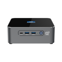 Mini PC de jeu Intel Core i9 13900H, 2 emplacements DDR5, prise en charge maximale de 64 Go, SSD M.2 NVMe jusqu'à 2 To, DP1.4 + HD2.1 + Type-C 4K 60Hz