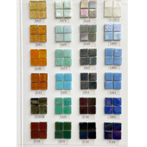 Thủy tinh khảm bức tranh tường gạch nhỏ tay cắt 3D khảm gạch nghệ thuật mô hình tường trang trí tùy chỉnh hình ảnh mô hình bơi qinyuan - Product Image 2