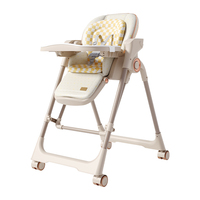 Chaise haute bébé pliable et stable pour repas, ensemble table et chaise pour nourrisson, vente en gros