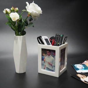 Suanti Trắng Sáng Tạo Resin Trang Trí Vui Bé Art <span class=keywords><strong>Frames</strong></span> Diy Mát Tùy Chỉnh Thiết Kế Gia Đình Đóng Khung Hình Ảnh Khung Ảnh - Product Image 3