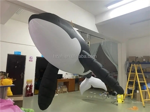 Gonflables marins animaux marins géants suspendus ballon gonflable d'épaulard - Product Image 3