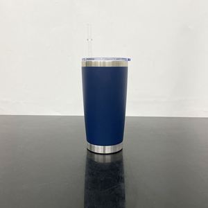 Colorful 20oz Stainless Steel <b>Double</b> <b>Wall</b> Vacuum Insulated Powder Coated Cup for Customized - Product Image 4