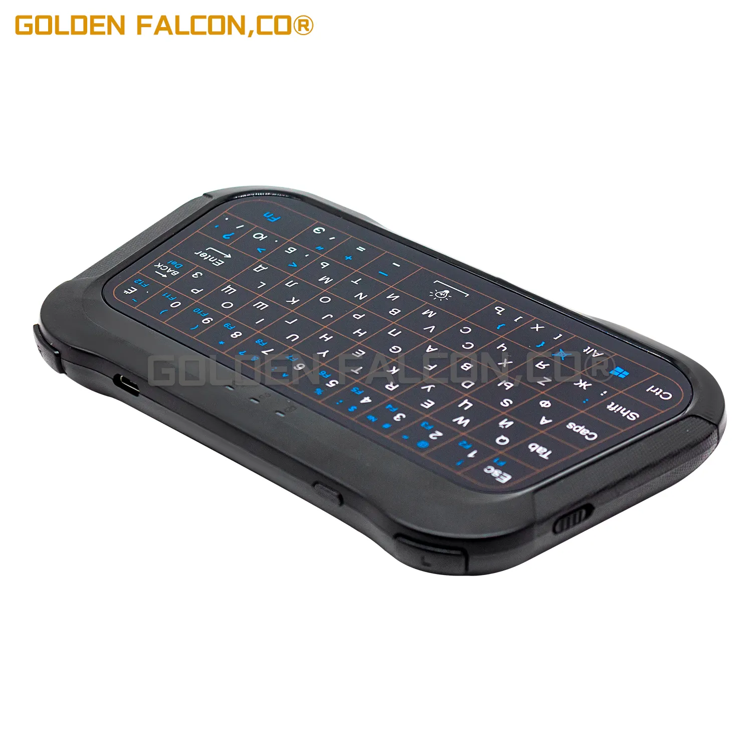 T18 Mini drahtlose Bluetooth-Gaming-Tastatur mit Touchscreen mit russischer englischer Sprache für Android Windows iOS Linux-System