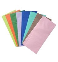Kertas tisu sutra warna putih polos berlapis lilin GSM tipis 39 warna untuk buket buah, hadiah, kotak pakaian, dan bunga
