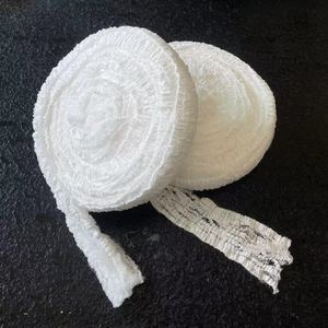Fibra de Polipropileno Cruda Blanca Larga Ondulada para Filtro de Suciedad Grasa en Concreto, Ecológica y Protectora - Product Image 2