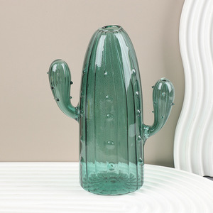 <span class=keywords><strong>Vaso</strong></span> di vetro colorato di Design <span class=keywords><strong>Cactus</strong></span> soffiato a mano <span class=keywords><strong>per</strong></span> fiori di vetro Premium e <span class=keywords><strong>vaso</strong></span> di cristallo - Product Image 2