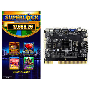 Placa PCB de Juego de Habilidad Arcade Popular en América, Precio de Fábrica QIQU, 4 en 1 Multijuegos Super Lock para Máquina de Juegos de Pantalla Vertical - Product Image 2
