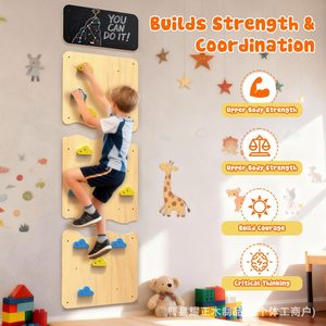 Estructura de escalada interior transfronteriza para niños, pared de escalada para salas infantiles de guarderías, educativa y familiar. - Product Image 5