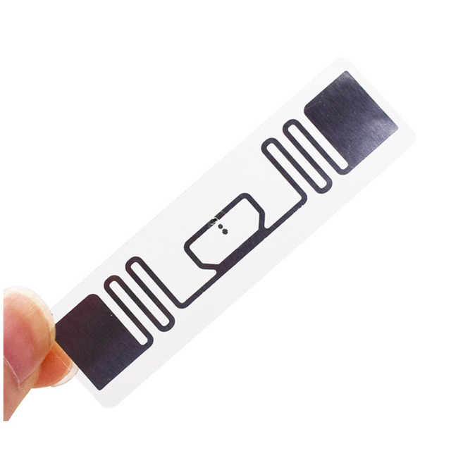 UHF Asset Management RFID Label Tag 9662 U8 Chip Adhesive Label for Clothing Anti-counterfeiting