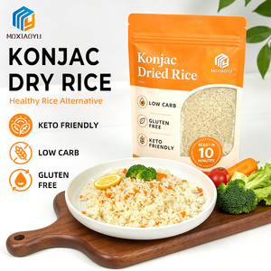 Arroz Konjac de Reemplazo de Comida de Fábrica Moxiaoyu, 1 kg, Sin Gluten, Bajo en Carbohidratos, Arroz Shirataki Tailandés Seco - Product Image 4