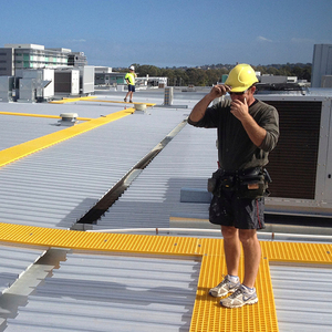 Sợi thủy tinh gia cố nhựa lưới mịn bề mặt Grit đúc nền tảng lối đi sàn tấm công nghiệp sử dụng FRP Micro lưới - Product Image 3