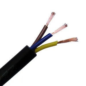 Sampel Gratis Kabel Listrik Kawat 0.75/1.0/1.5/2.5/4.0/6.0/10MM RV RVB RV RVV RVVB Kabel Kawat Tembaga Telanjang Strand dengan Warna Putih