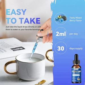 Bien diseñado creatina monohidrato pre-entrenamiento líquido creatina monohidrato líquido oral gotas suplemento natural - Product Image 2