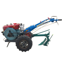 Tracteur agricole de 16 ch, mini-presse à balles de foin, tracteur à chenilles, presse à balles de foin, machine à paillis avec tracteur à chenilles