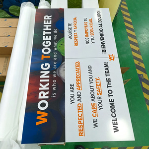 Panneaux ACP rigides et solides, plaques d'affichage murales personnalisées, feuilles d'aluminium résistantes aux UV pour les panneaux d'avertissement <span class=keywords><strong>sur</strong></span> site - Product Image 3