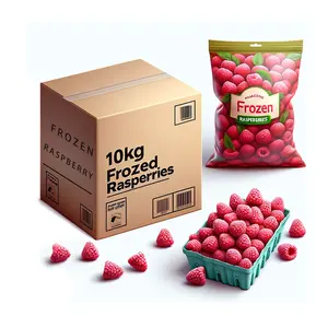 Rasa Segar Premium Raspberry Frozen Natural Frozen Raspberry IQF buah untuk grosir dan kurir