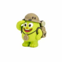 Figurine d'action en vinyle PVC 3D sur le thème des animaux, personnalisée par l'usine OEM, échelle 1:12, figurine miniature en boîte mystère
