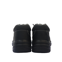 Bottes de travail AODEXIANG à embout d'acier - Tige en cuir véritable, semelle extérieure en PU, doublure en maille respirante, confort optimal, construction robuste, hiver