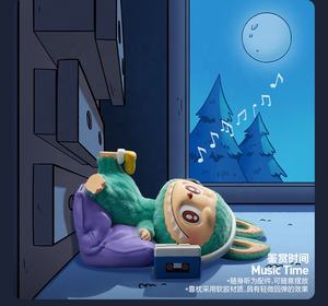 100% Originale POP MART Labubu the MONSTERS 1 Serie AM Statuette <span class=keywords><strong>da</strong></span> <span class=keywords><strong>Collezione</strong></span> in PVC Blind Box Ornamento - Regalo di Natale - Product Image 2