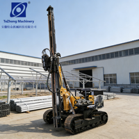 Pile driver hydraulique solaire TEZHONG TZ535 92KW |   Certifié CE ISO9001 pour les projets mondiaux de structures de montage photovoltaïque et le forage DTH