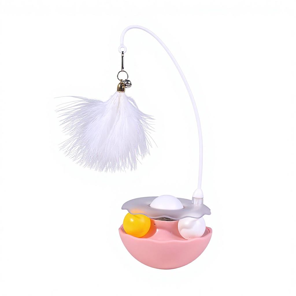 Cherry blossom pink-with bell ball + mint ball