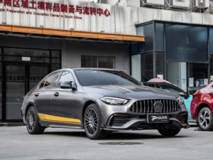 Kit carrosserie de haute qualité pour pare-chocs avant GT pour Benz W206 pour le transformer en style <span class=keywords><strong>C43</strong></span> <span class=keywords><strong>AMG</strong></span> avec diffuseur arrière - Product Image 3