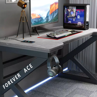 Échantillon Gratuit - Bureau d'Ordinateur en MDF, Chaise et Table de Jeu en Gros, Ensemble Table de Bureau et Table de Jeu pour Ordinateur