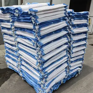बिक्री के लिए कस्टम मुद्रित पीपी बुना पॉलीप्रोपाइलीन बैग 10 किलो 5 किलो चावल का आटा चीनी 50 किलो 25 किलो 100 किलो मक्का मक्का अनाज फ़ीड बोरी