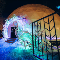 Écran de projection de dôme immersif à 360 degrés, planétarium, théâtre
