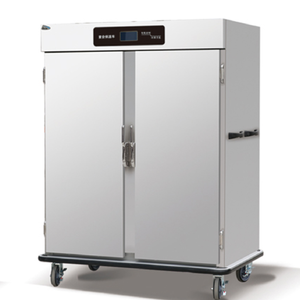 SY 상업용 주방 장비 스테인리스 스틸 열풍 순환 단열 전기 이동식 식당 카트 4륜 패스트푸드 - Product Image 1