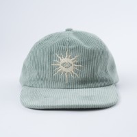 Gorras de 5 Paneles con Visera Plana de Tela de Pana Sin Estructura con Logotipo Bordado Personalizado